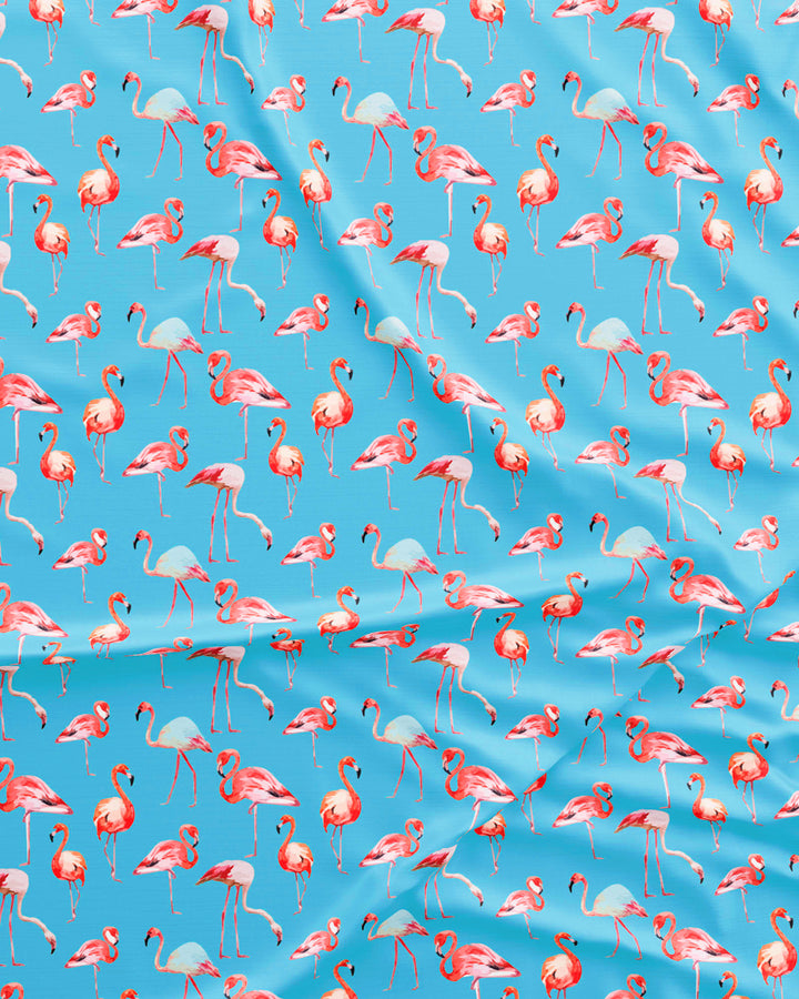 Mens Boxer Shorts - Flamenco Blue