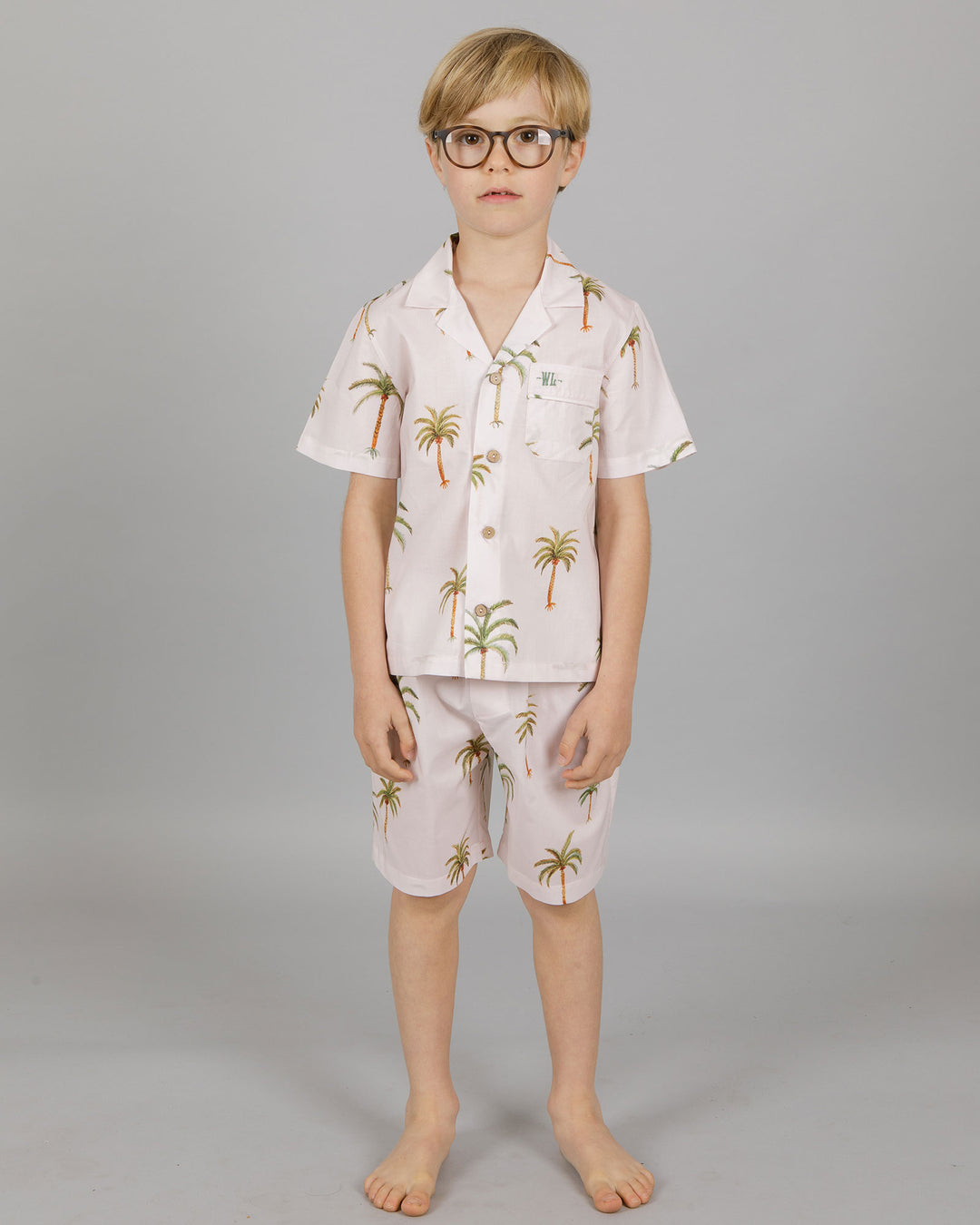 Boys Short Pyjamas - Palm Beach