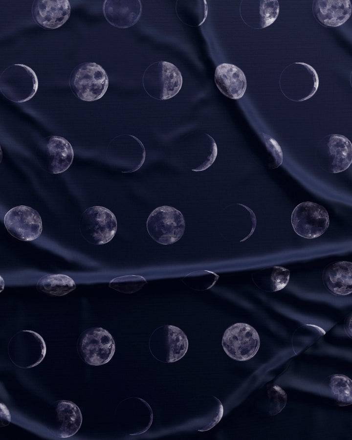 Womens Short Pyjamas - Moon