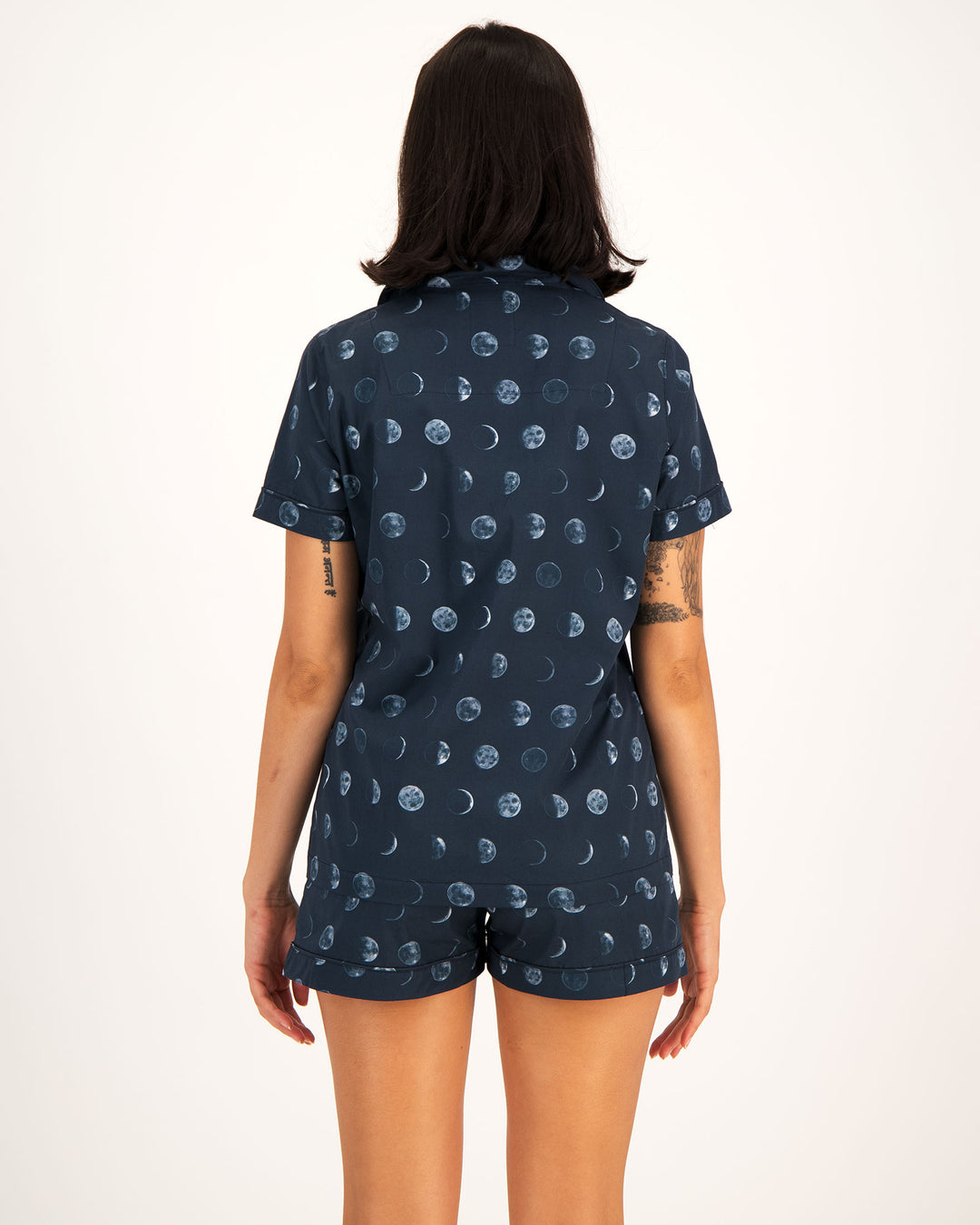 Womens Short Pyjamas - Moon