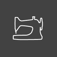 Sewing machine icon