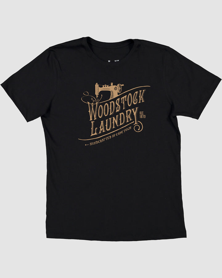Mens T-Shirt - Woodstock Laundry Logo