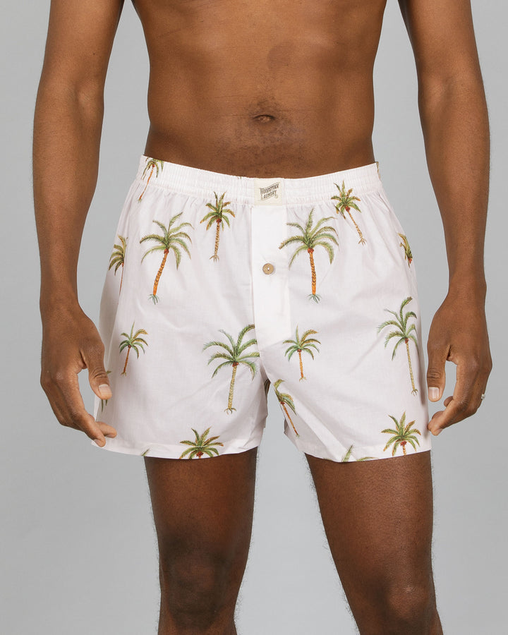 Mens Boxer Shorts - Palm Beach