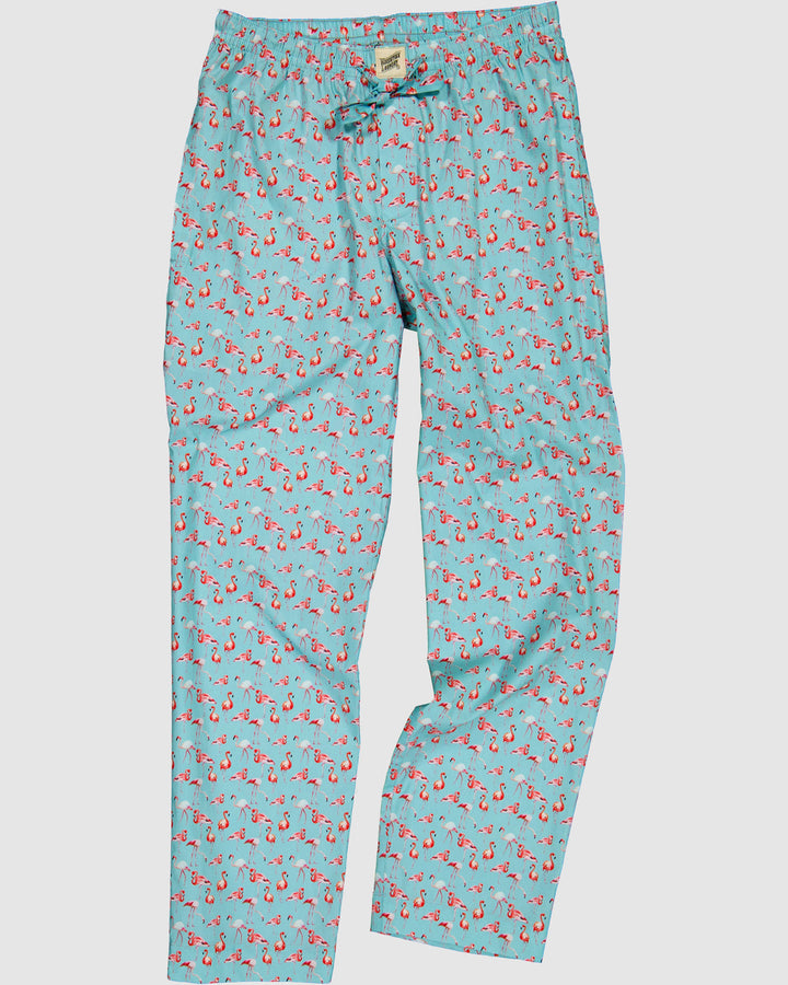 Mens Lounge Pants - Flamenco Blue