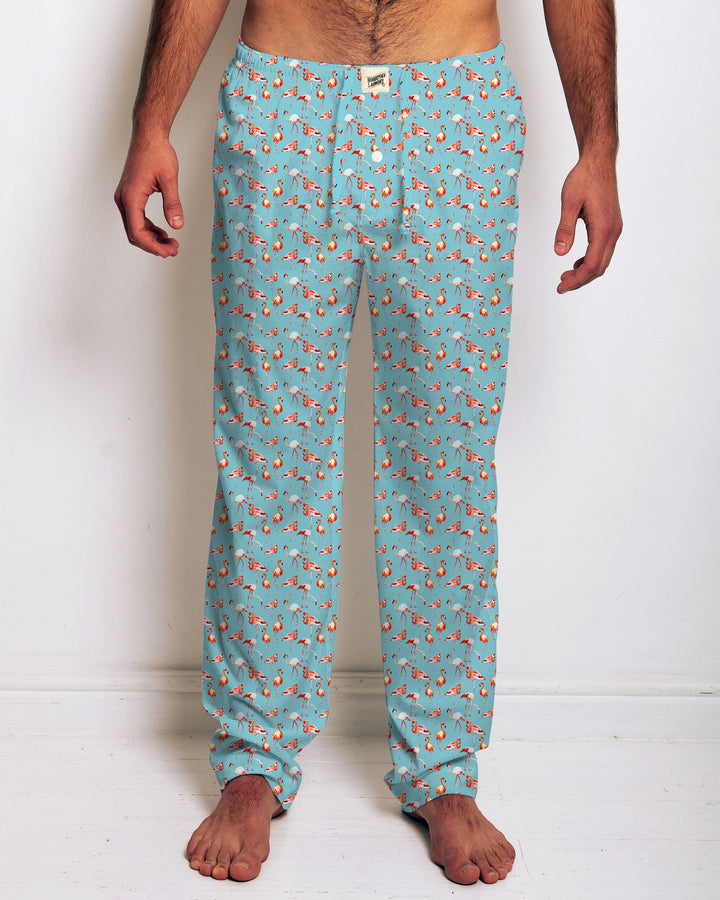 Mens Lounge Pants - Flamenco Blue