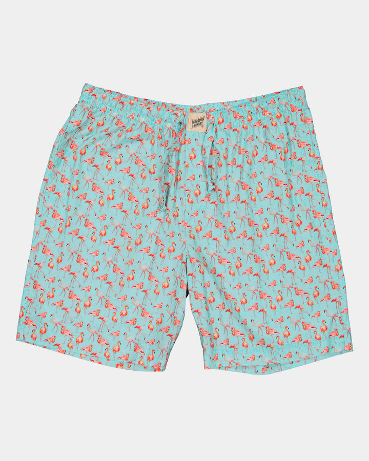 Mens Lounge Shorts - Flamenco Blue