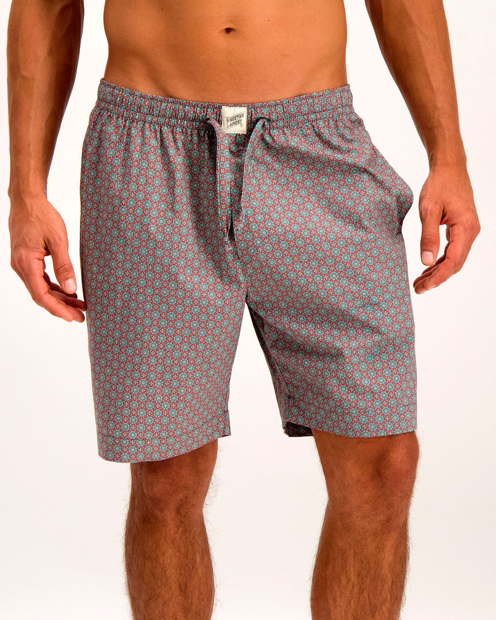 Mens Lounge Shorts - Morocco