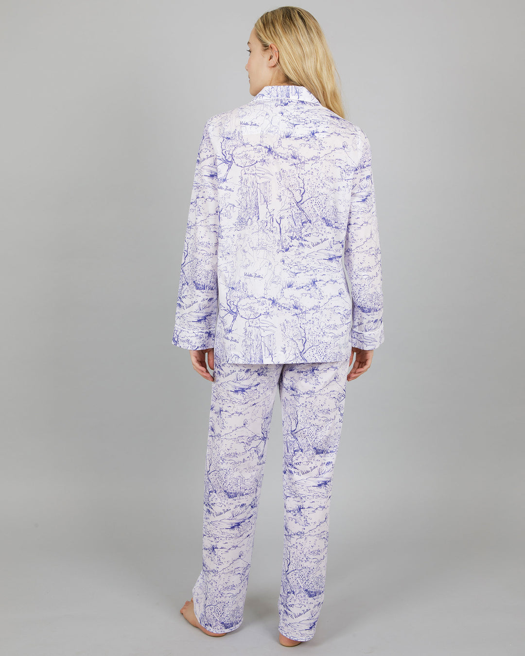 Womens Long Pyjamas - Batis Willow