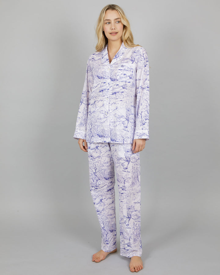 Womens Long Pyjamas - Batis Willow