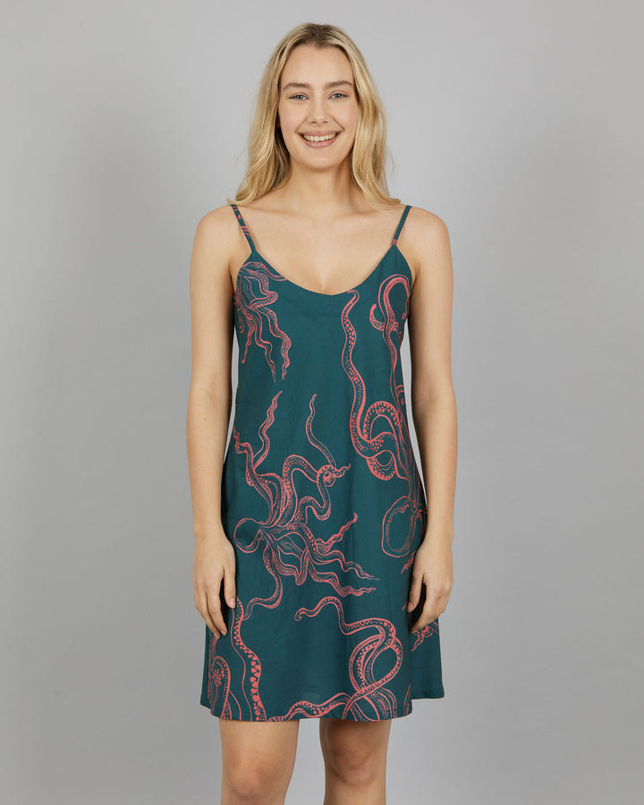 Womens Nightdress - Pink Octopus