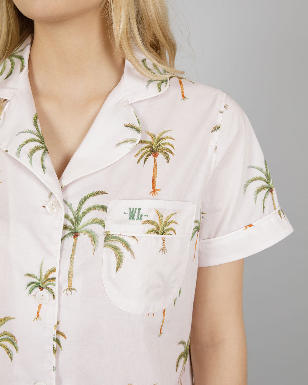 Womens Short Pyjamas - Palm Beach